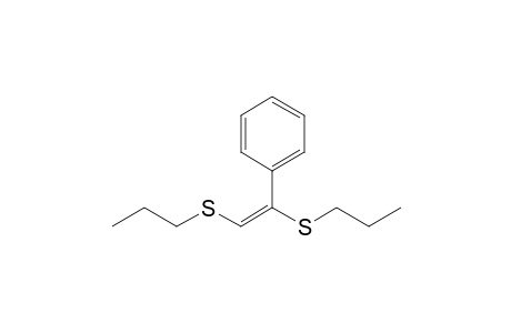 (E)-1,2-bis(Propylthio)-1-phenylethene