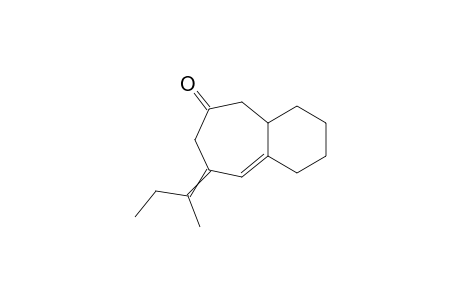 8-Butan-2-ylidene-3,4,4a,5,7,8-hexahydro-1H-benzo[7]annulen-6(2H)-one