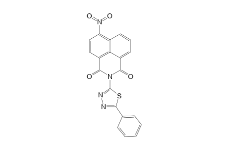 2-Phenyl-5-(4-nitro-1,8-naphthalimido)-1,3,4-thiadiazole