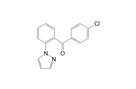 (4-Chlorophenyl)[2-(1H-pyrazol-1-yl)phenyl]methanone