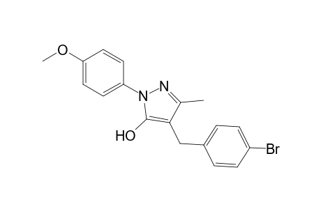 1H-pyrazol-5-ol, 4-[(4-bromophenyl)methyl]-1-(4-methoxyphenyl)-3-methyl-