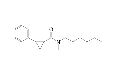 1-Cyclopropanecarboxamide, 2-phenyl, N-methyl-N-hexyl-