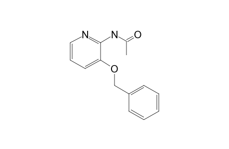 2-Amino-3-benzyloxypyridine, N-acetyl-