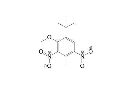 6-tert-butyl-2,4-dinitro-3-methylanisole