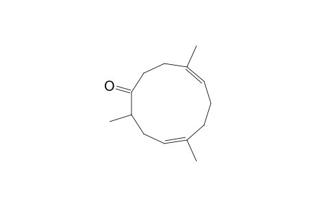 2,5,9-Trimethylcycloundeca-4,8-dienone