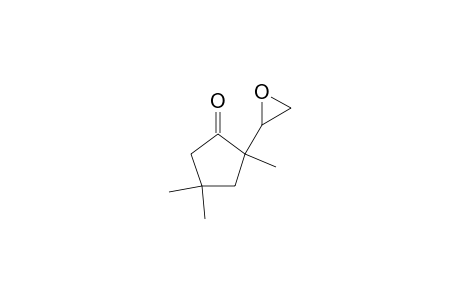 2,4,4-Trimethyl-2-(2-oxiranyl)cyclopentanone