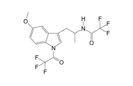 5-Methoxy-alpha-methyltryptamine 2TFA (1,N)