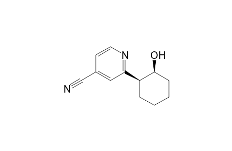 cis-4-cyano-2-(2-hydroxycyclohexyl)pyridine