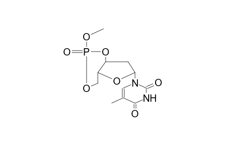 DEOXYTHYMIDINE-3',5'-METHYLCYCLOPHOSPHATE (DIASTEREOMER MIXTURE)