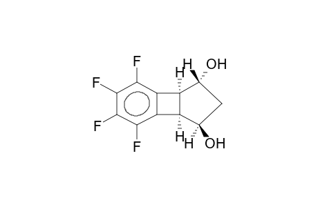 2,4-TRANS-DIHYDROXY-6,7-TETRAFLUOROBENZOBICYCLO[[3.2.0]HEPT-6-ENE