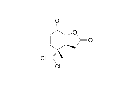 (4R)-4-(DICHLORO-METHYL)-4-METHYL-3A,4-HEXAHYDRO-2,7-(3H,7AH)-BENZOFURAN-DIONE