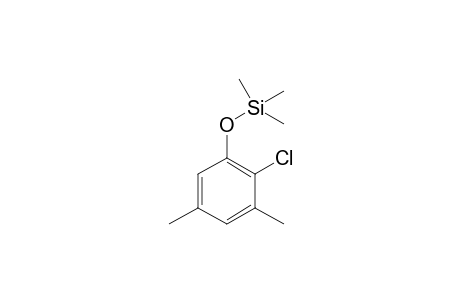 2-Chloro-4,5-dimethylphenol TMS