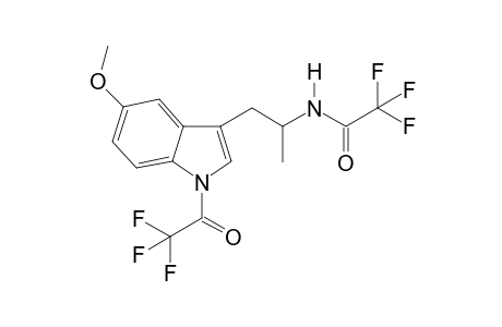 5-Methoxy-alpha-methyltryptamine 2TFA (1,N)