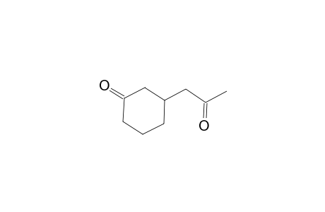 3-(2-Oxopropyl)cyclohexanone