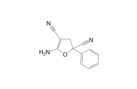 5-Amino-2-phenyl-2,3-dihydro-2,4-furandicarbonitrile