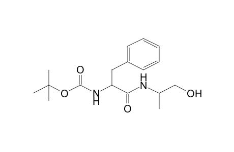 Tert-butyl 1-benzyl-2-[(2-hydroxy-1-methylethyl)amino]-2-oxoethylcarbamate