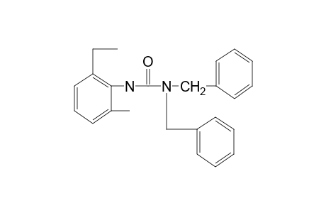 1,1-dibenzyl-3-(6-ethyl-o-tolyl)urea