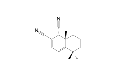 (4ARS,5SR)-1,2,3,4,4A,5-HEXAHYDRO-1,1,4A-TRIMETHYLNAPHTHALENE-5,6-DICARBONITRILE