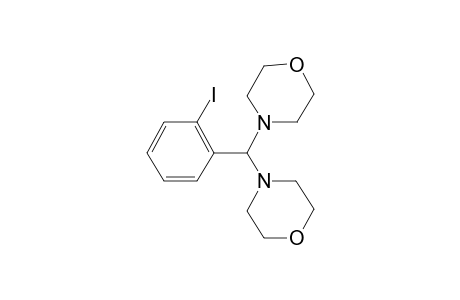 Methane, (2-iodophenyl)bis(4-morpholyl)-