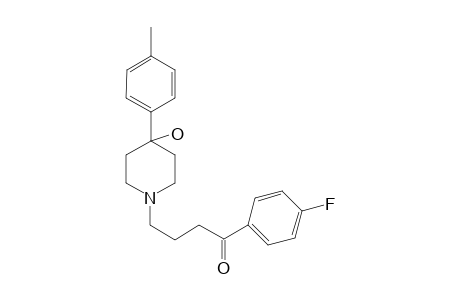 1-Butanone, 1-(4-fluorophenyl)-4-[4-hydroxy-4-(4-methylphenyl)-1-piperidinyl]-