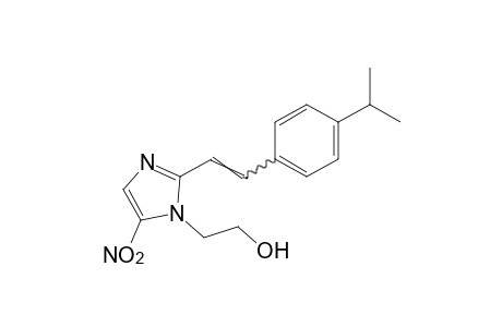 2-(p-isopropylstyryl)-5-nitroimidazole-1-ethanol