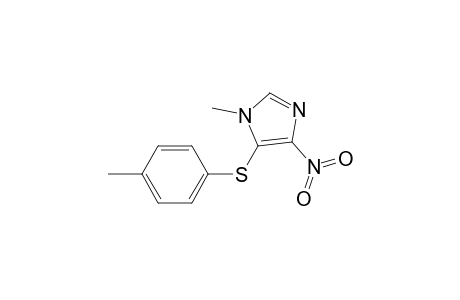 1-METHYL-5-(4'-METHYLPHENYL)-THIO-4-NITROIMIDAZOLE