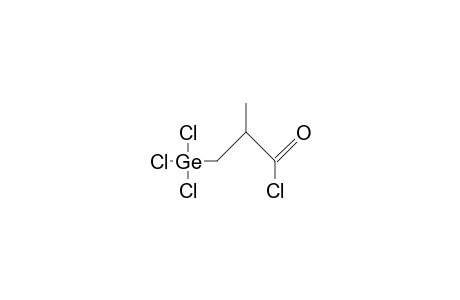 2-Methyl-3-(trichlorogermyl)-propionyl chloride