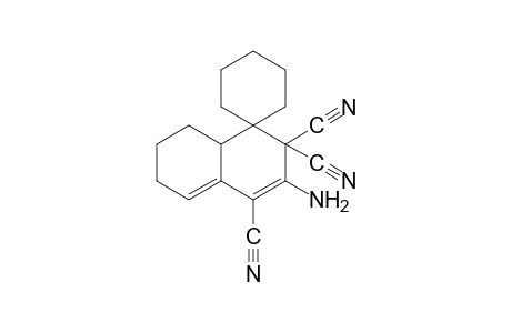 3'-amino-6-,7',8',8a'-tetrahydrospiro[cyclohexane-1,1'(2'H)naphthalene]-2',2',4'-tricarbonitrile