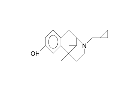 1,2,3,4,5,6-Hexahydro-6,11-dimethyl-3-cyclopropylmethyl-2,6-methano-3-benzazocin-8-ol