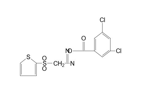 O-(3,5-dichlorobenzoyl)-2-[(2-thienyl)sulfonyl]acetamidoxime