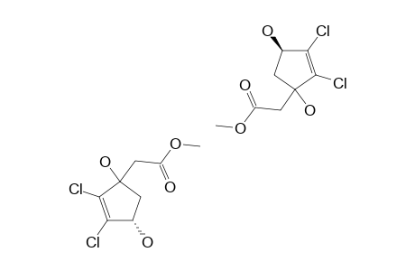 METHYL-2,3-DICHLORO-1,4-DIHYDROXY-2-CYClOPENTENYLACETATE