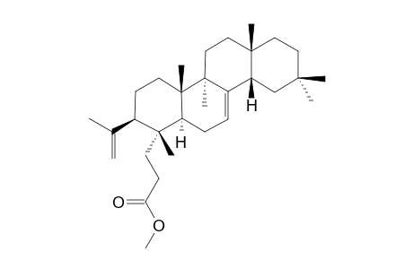 NYCKTANTHIC-ACID;3,4-SECO-4(23),12-OLEADIEN-3-METHYLESTER