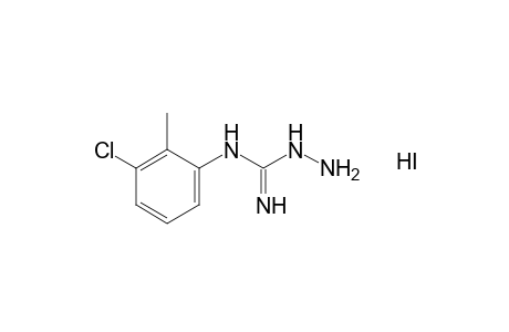 1-amino-3-(3-chloro-o-tolyl)guanidine, monohydroiodide