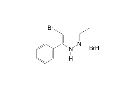 4-bromo-3-methyl-5-phenylpyrazole, monohydrobromide