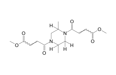 3,3'-[(2,5-dimethyl-1,4-piperazinediyl)dicarbonyl]diacrylic acid, dimethyl ester