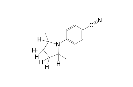 p-(2,5-Dimethyl-1-pyrrolidinyl)benzonitrile