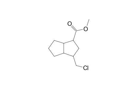 1-Pentalenecarboxylic acid, 3-(chloromethyl)octahydro-, methyl ester