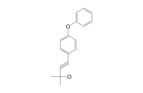 2-methyl-4-(p-phenoxyphenyl)-3-butyn-2-ol