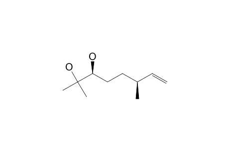 (3S,6S)-(-)-3,7-DIMETHYL-1-OCTENE-6,7-DIOL