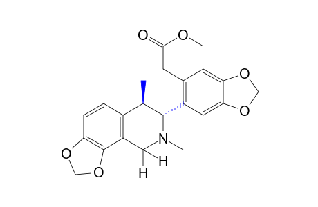 (+/-)-corydalic acid, methyl ester