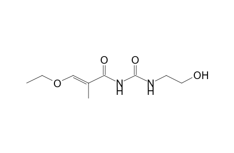 1-(3-Ethoxy-2-methyl-acryloyl)-3-(2-hydroxy-ethyl)-urea