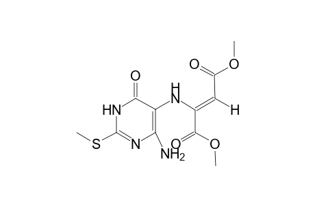 6-AMINO-5-(1,2-(E)-DICARBOMETHOXYVINYL)-AMINO-2-METHYL-THIOPYRIMIDIN-4(3H)-ONE