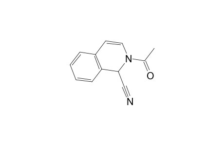 2-acetyl-1,2-dihydroisoquinaldonitrile