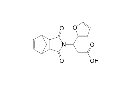 3-(3,5-Dioxo-4-aza-tricyclo[5.2.1.0(2,6)]dec-8-en-4-yl)-3-furan-2-yl-propionic acid