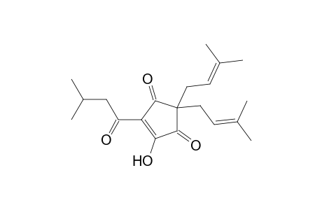 4-Hydroxy-5-(3-methylbutanoyl)-2,2-bis(3-methyl-2-butenyl)-4-cyclopentene-1,3-dione