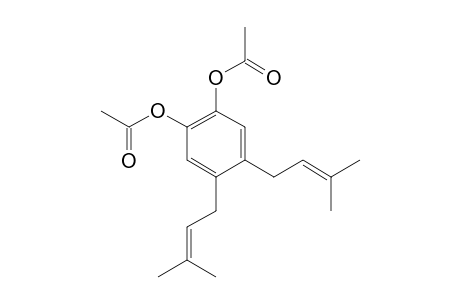 1,2-DIACETOXY-4,5-DI-(3-METHYL-2-BUTEN-1-YL)-BENZENE