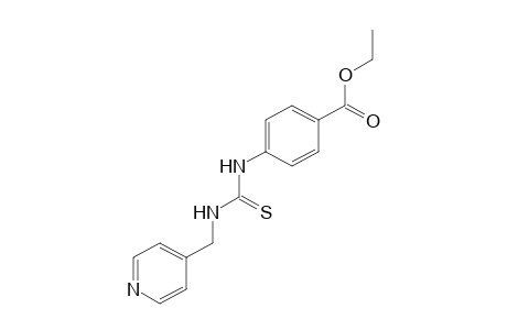 p-{3-[(4-pyridyl)methyl]-2-thioureido}benzoic acid, ethyl ester