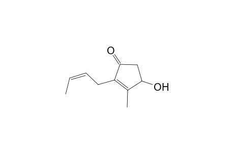 2-Cyclopenten-1-one, 2-(2-butenyl)-4-hydroxy-3-methyl-, (Z)-