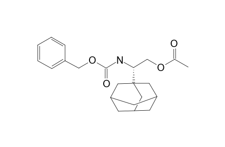 (S)-N-(Benzyloxycarbonyl)-2-(1-adamantyl)-2-aminoethanol acetate