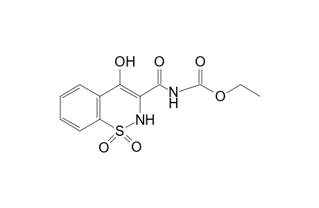 [(4-hydroxy-2H-1,2-benzothiazin-3-yl)carbonyl]carbamic acid, ethylester, S,S-dioxide